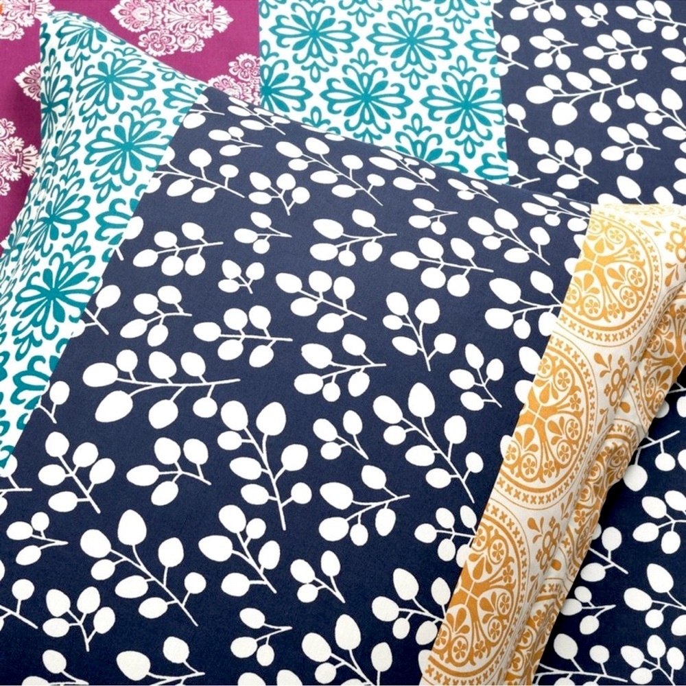 🆕Lush Decor Multicolor 3-piece Cotton Duvet Bedding Set❤️Full/Queen MSRP: $115 - Picture 8 of 9